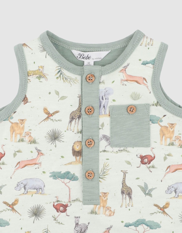 Bebe by Minihaha - Elephant Romper - Babies