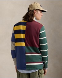 Polo Ralph Lauren - ICONIC EXCLUSIVE - Classic Fit Patchwork Jersey Rugby Shirt