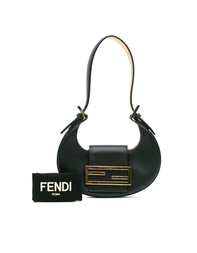 Pre-Loved by Azura Reborn - Pre-Loved Mini Leather Cookie Hobo