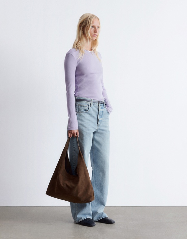 & Other Stories - Ribbed LS Top