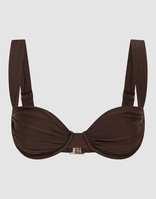 Vacay Swimwear - Rhodes Top Chocolate