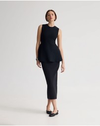 Oxford - Mila Knitted Pencil Skirt