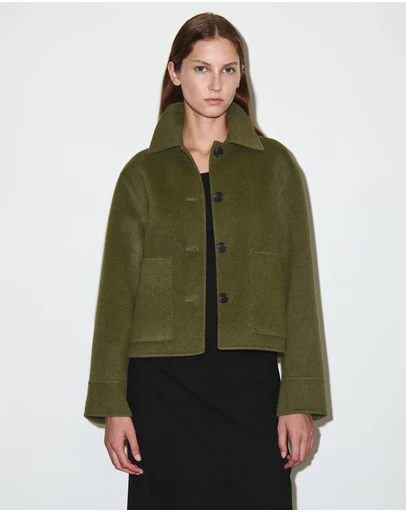COS - Boxy Double-Faced Wool Jacket