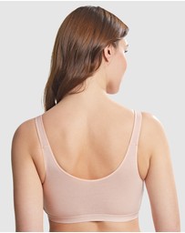 Royce Lingerie - Comfi Cotton Wirefree Press Stud Front Open Bra