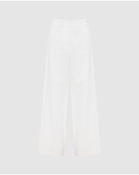 Shona Joy - Toile Lace Wide Leg Pants