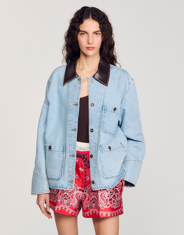 Sandro - Virginie Denim Jacket