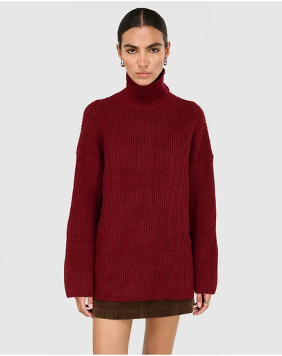 Staple the Label - Sabine Roll Neck Jumper