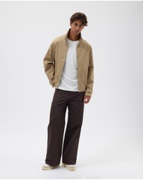 AERE - Maddox Cotton Twill Funnel Jacket