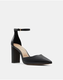 ALDO - Faith Ankle Strap Pointed Toe Heels