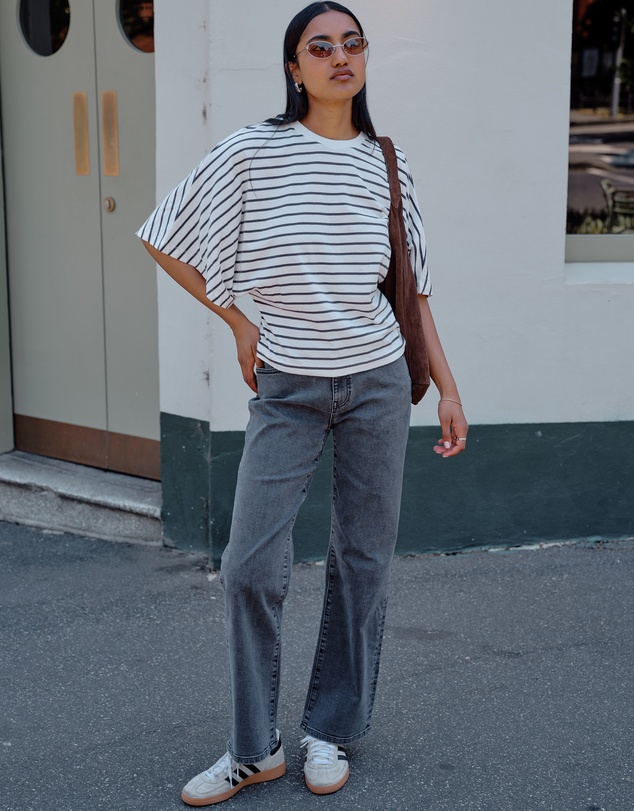 Ceres Life - Lucy Relaxed Sleeve Tee