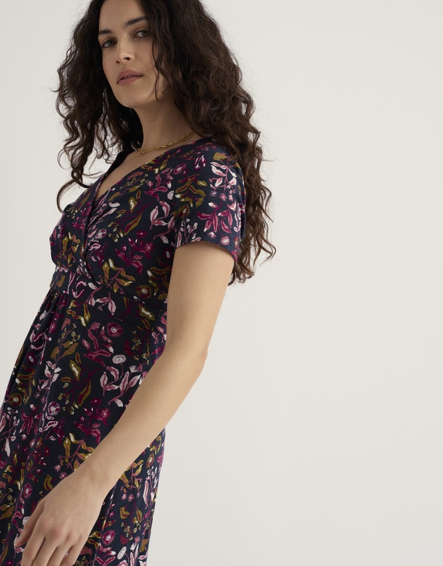 Seasalt - Seasalt Cornwall Navy Chapelle Dress Jersey
