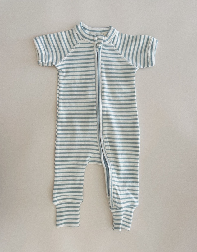 Susukoshi - Zip Suit Short Sleeves With Pants
