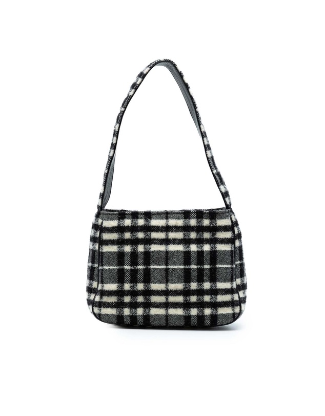 Pre-Loved by Azura Reborn - Pre-Loved Vintage Check Wool Shoulder Bag