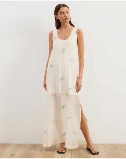 Dainty Floral Embroidery