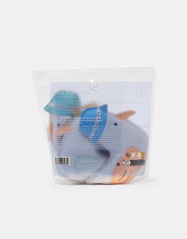 Sunnylife - 3-Pack Sammy the Seagull Dive Buddies - Kids