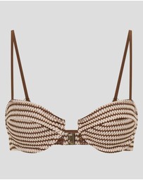 Vacay Swimwear - Sofia Top Mocha