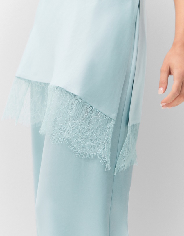 UNISON - Satin Wide Leg Pant