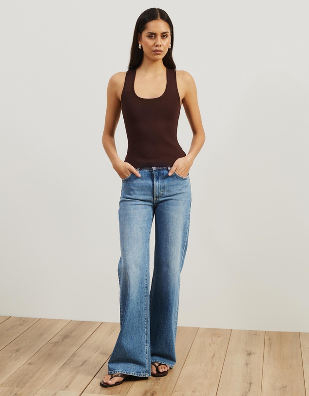 Atmos&Here - Sammy Racer Back Knit Top