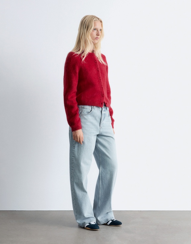 & Other Stories - Brushed Knitted Cardigan
