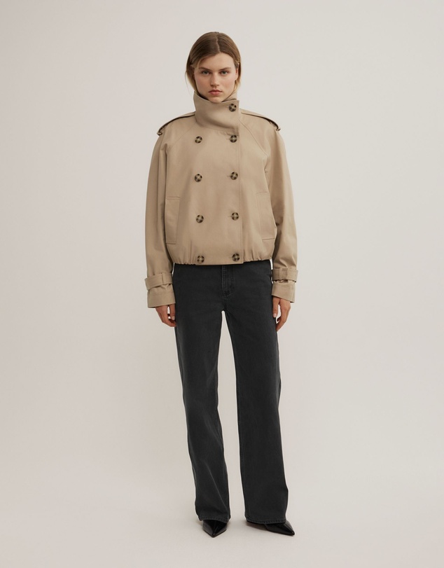 Witchery - Funnel Neck Trench Coat