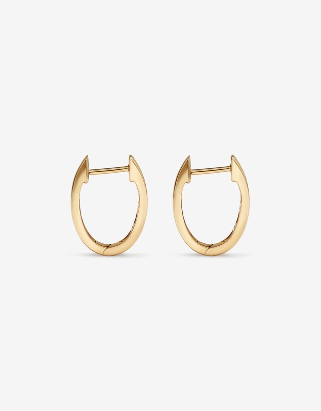 Michael Hill - Huggie Earrings with 0.25 Carat TW of Diamonds in 10kt Yellow Gold