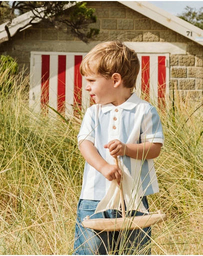 Bebe by Minihaha - Max Stripe Rugby Polo - Kids