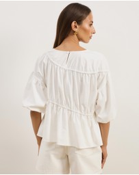 Atmos&Here - Cressida Smock Top