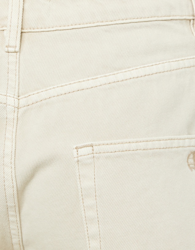 AERE - Celine Mid Rise Denim Shorts
