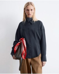 & Other Stories - Balloon-Sleeved Tapered Shirt