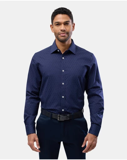 Brooksfield - Stretch Performance Reg Fit Shirt