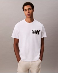 Calvin Klein Jeans - Sport Monogram Logo Graphic Classic T-Shirt