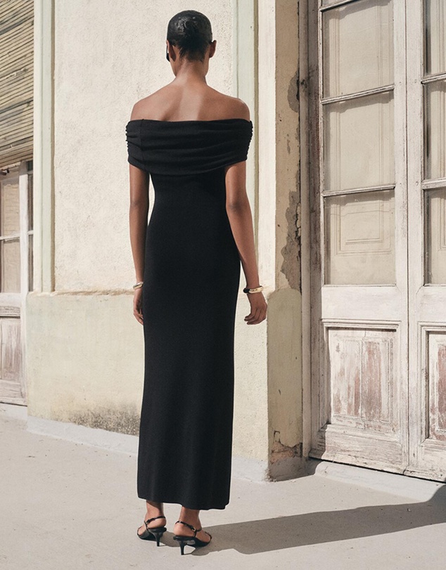 M.N.G - Strapless Knitted Dress