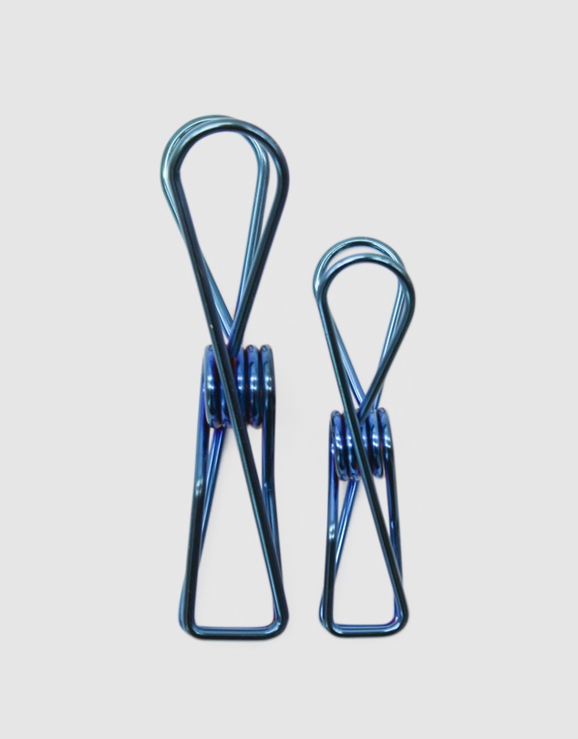 Morgan & Taylor - Small & Large Stainless Steel Pegs (40 Pack)