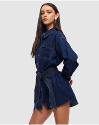 Lioness - Eighties Denim Dress
