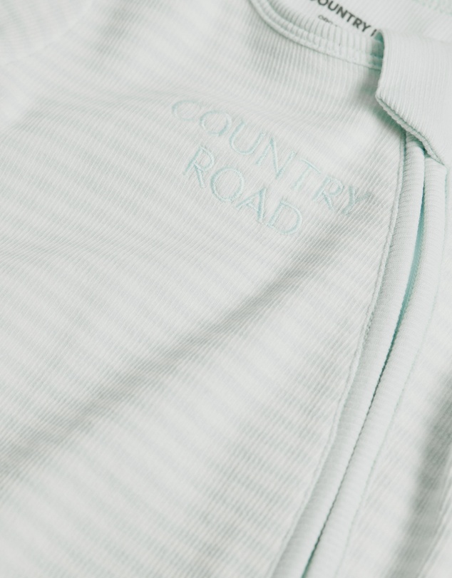 Country Road - Stripe Rib Jumpsuit