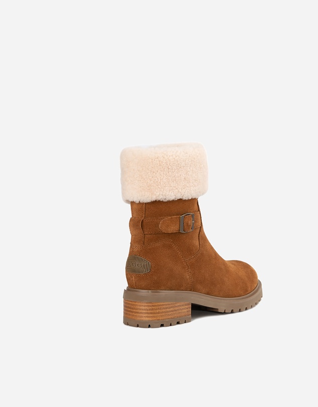 Ozwear Connection Uggs - Ugg Violet Ankle Zip Boots