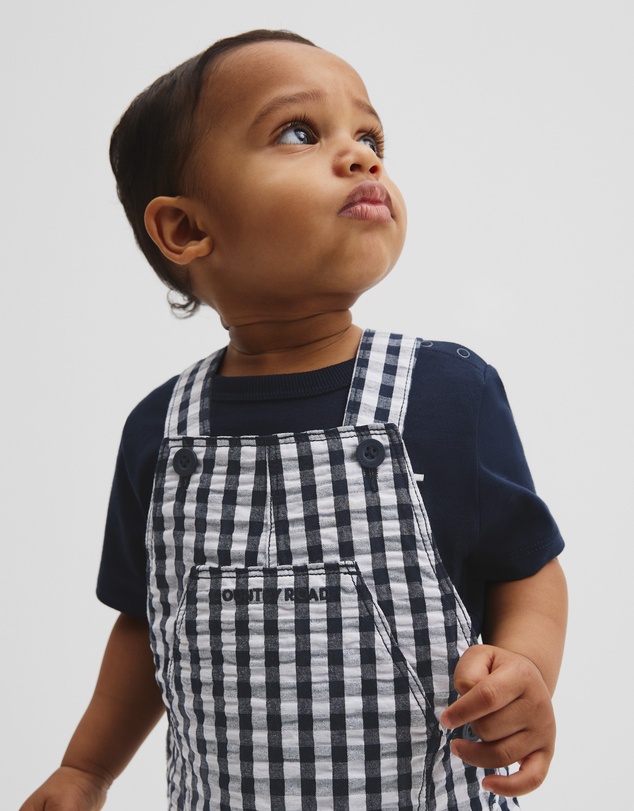 Country Road - Gingham Overalls