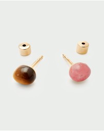 PDPAOLA - Tiger Eye Gravity Ear Piercing