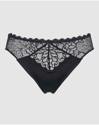 Sans Complexe - Océane Microfibre and Lace Brief
