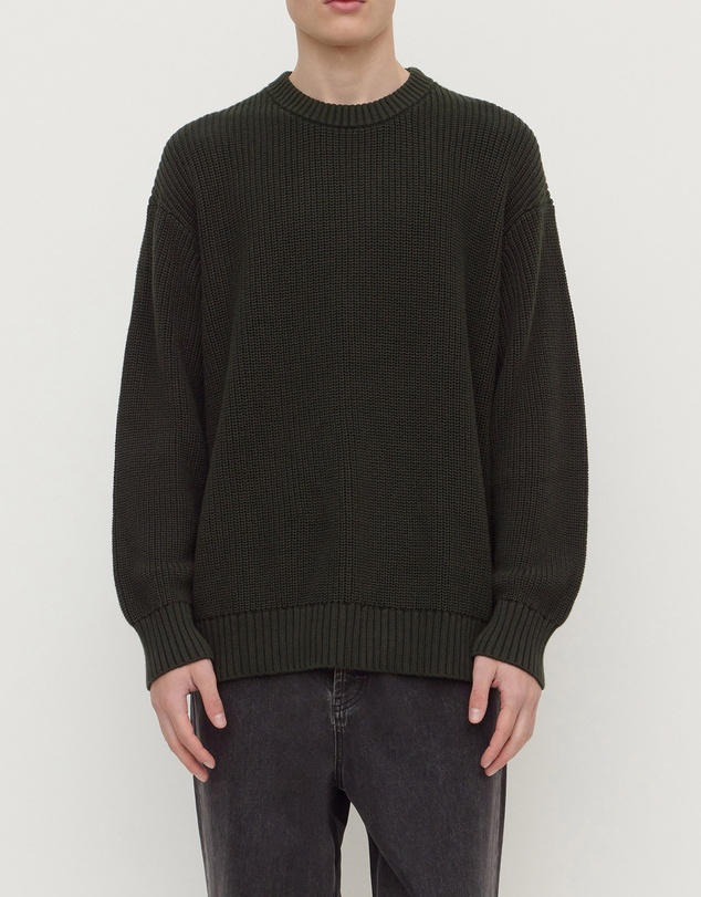 Assembly Label - Carson Cotton Rib Knit Jumper