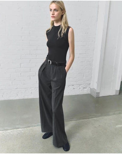 M.N.G - Pinstripe Jumpsuit Combination
