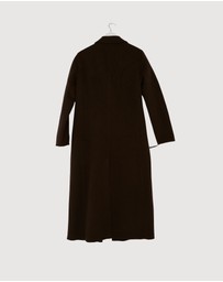Revibe - Repaired Minima Esenciales Dulcie Relaxed Wool Coat - AU 10