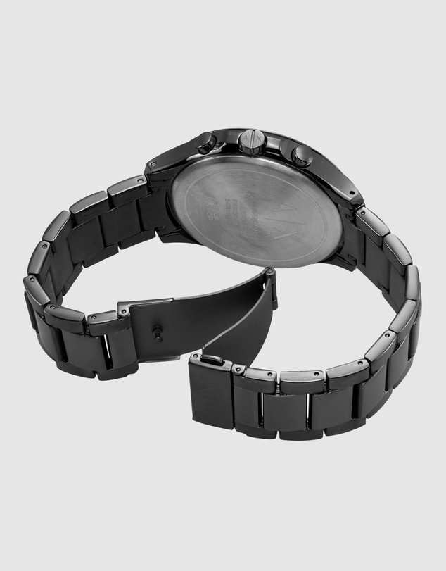 Armani Exchange - Gun-Metal Chronograph Watch