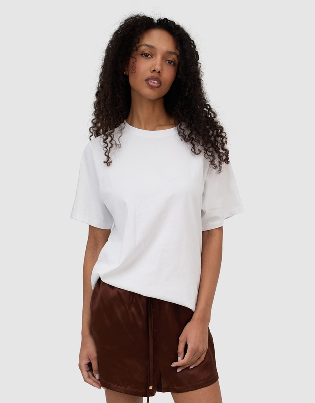 CAMIXA - Teesha Oversized Distressed Cotton T-Shirt