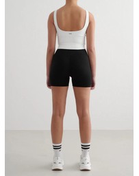 Aim'n - Ribbed Midi Biker Shorts