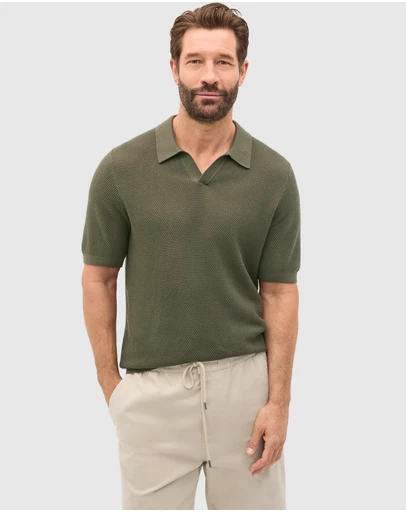 Seed Heritage - Basket Stitch Polo
