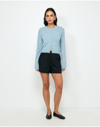 AERE - Sadie Merino Wool Cardigan