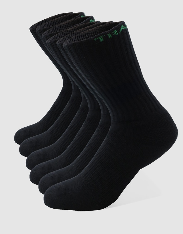 TRADIE - 6pk Bamboo Ribbed Sock