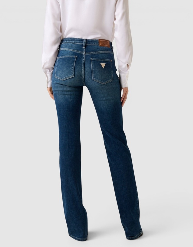 GUESS - Mid-Rise Sexy Straight Jeans