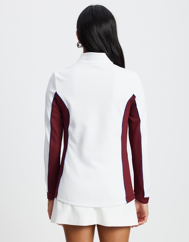 Lacoste - Heritage Quarter Zip Sweat
